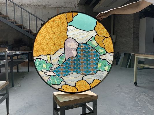 OEM ODM الزجاج المزخرف المخصص ومقاومة درجات الحرارة العالية
